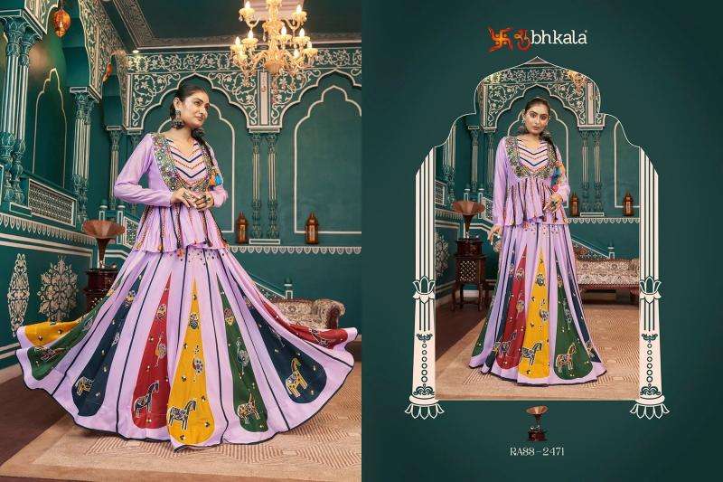 SHUBHKALA RAAS Vol 18 Festival Wear Stitched Navratri Chaniya Choli online in India