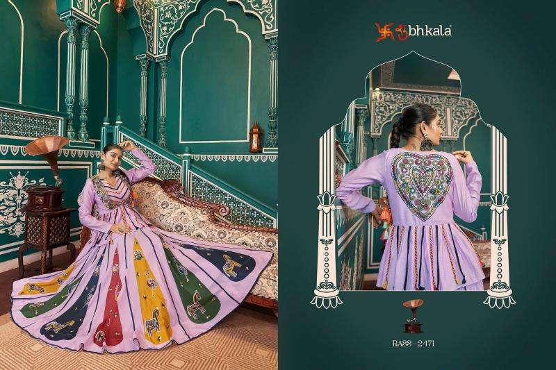 SHUBHKALA RAAS Vol 18 Festival Wear Stitched Navratri Chaniya Choli online in India