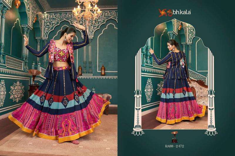 SHUBHKALA RAAS Vol 18 Festival Wear Stitched Navratri Chaniya Choli online in India