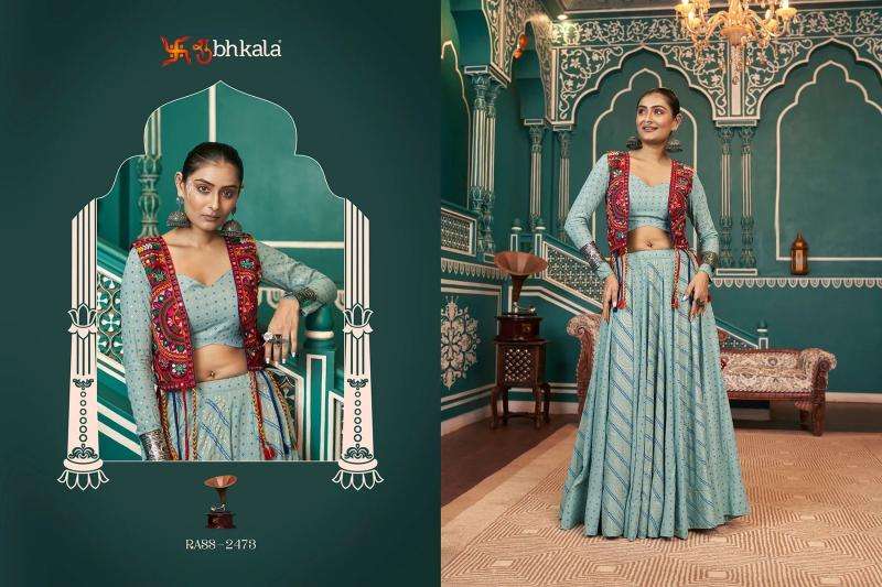 SHUBHKALA RAAS Vol 18 Festival Wear Stitched Navratri Chaniya Choli online in India