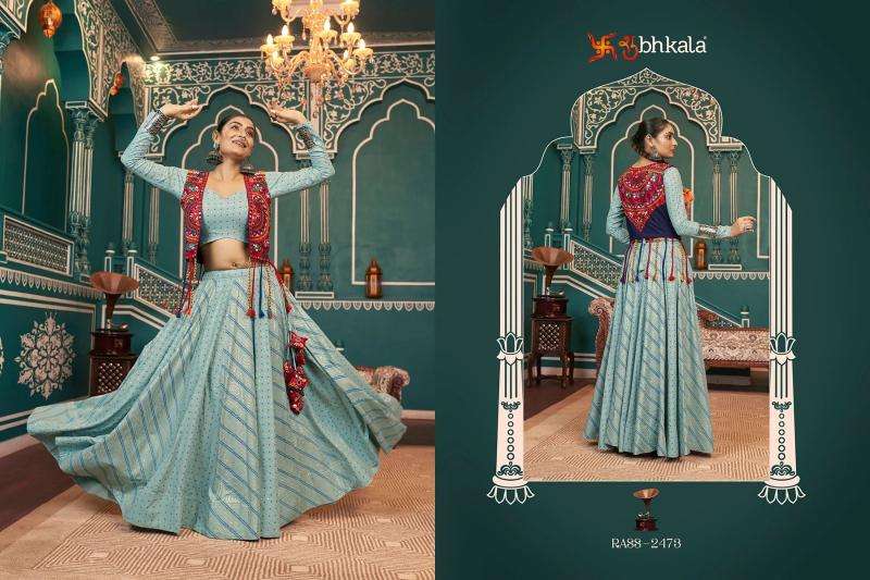 SHUBHKALA RAAS Vol 18 Festival Wear Stitched Navratri Chaniya Choli online in India