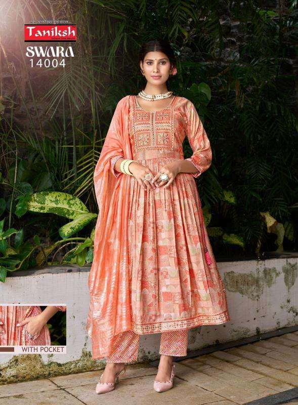 TANIKSH SWARA VOL 14 Ladies Kurti Wholesalers in Delhi