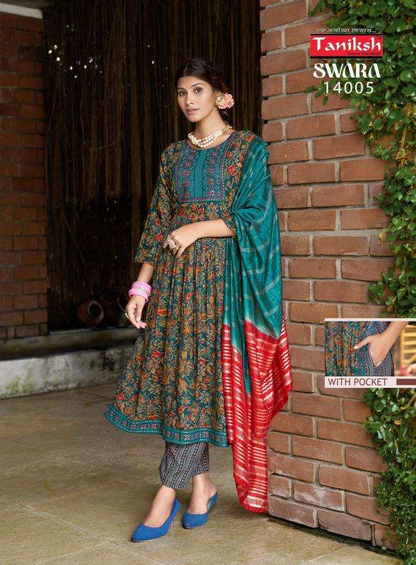 TANIKSH SWARA VOL 14 Ladies Kurti Wholesalers in Delhi