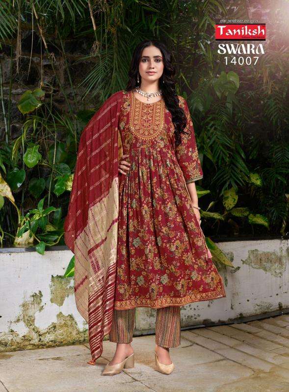 TANIKSH SWARA VOL 14 Ladies Kurti Wholesalers in Delhi