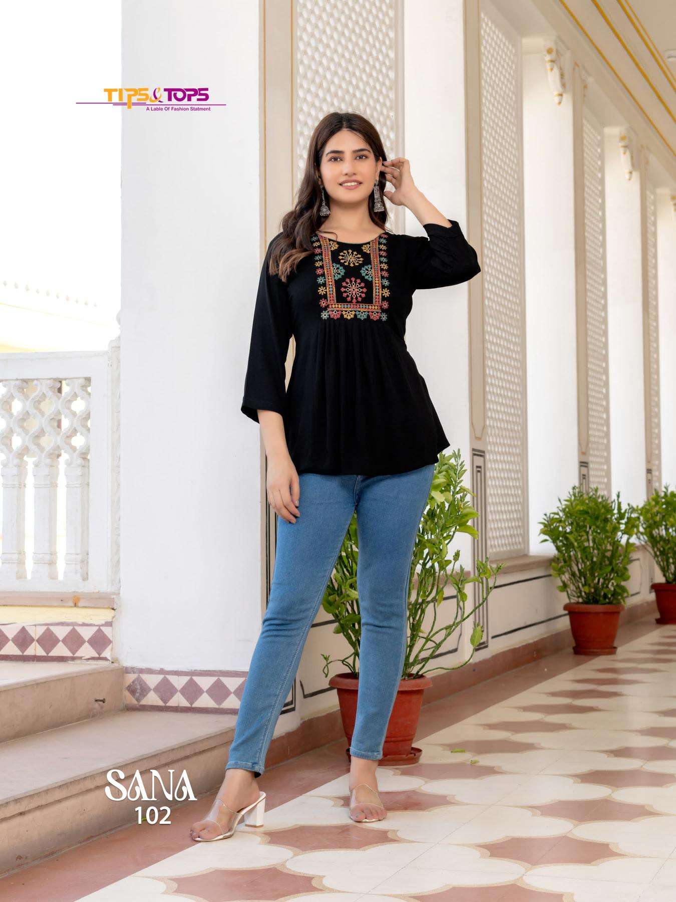 TIPS & TOPS Sana Vol 3 Surat wholesale fashion Kurtis