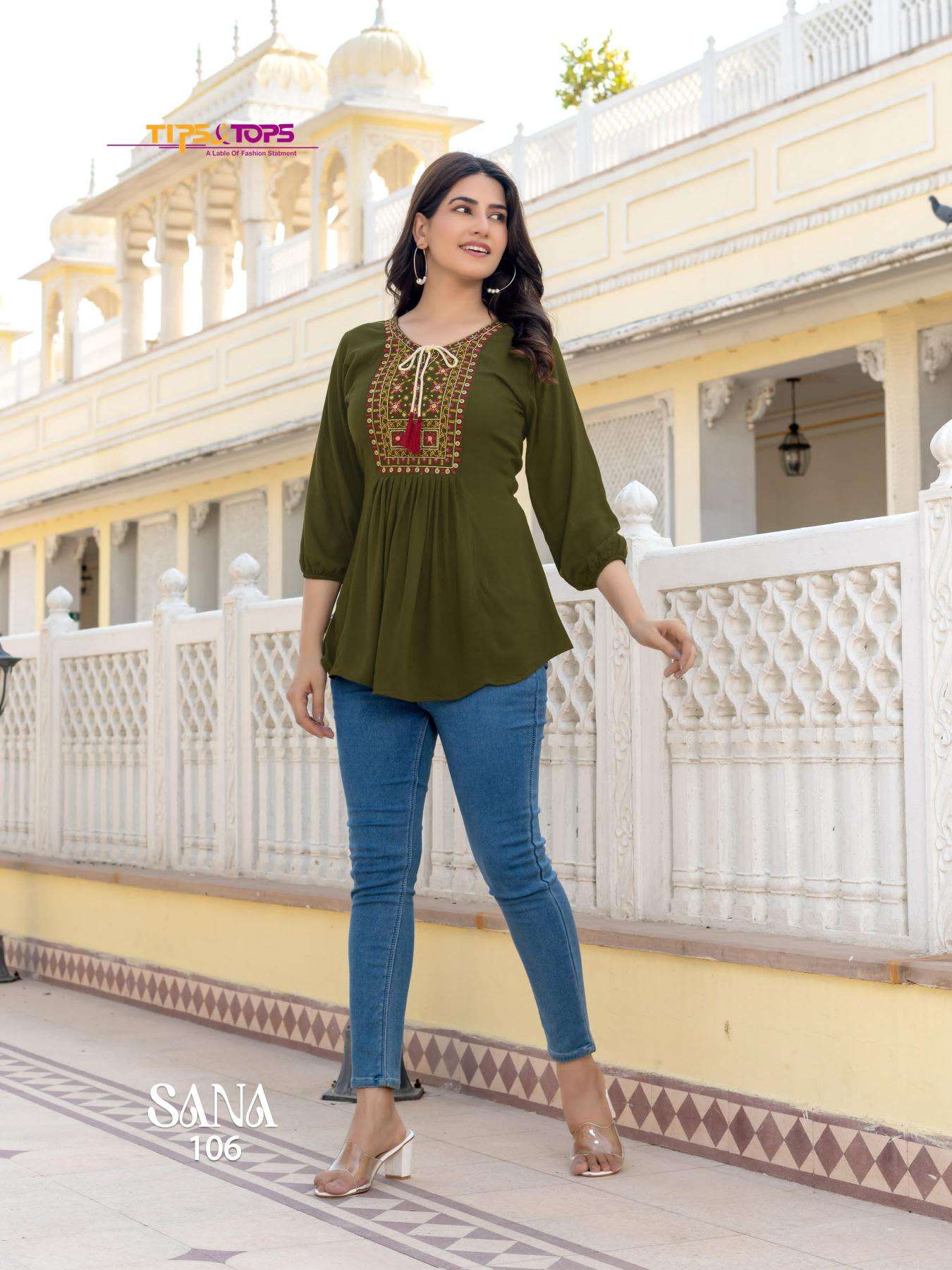 TIPS & TOPS Sana Vol 3 Surat wholesale fashion Kurtis