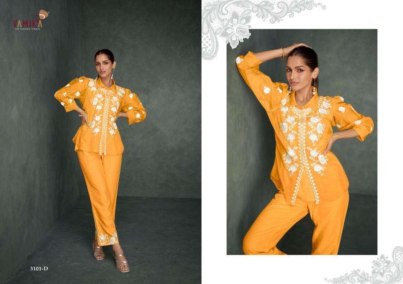 Vamika Rabya Vol-1 Silver Co-ord set Cotton kurtis in Surat