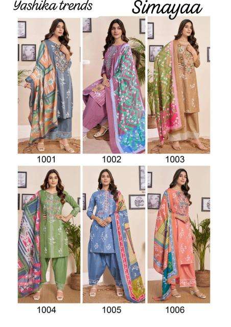 Yashika Simayaa Dress material at wholesale price