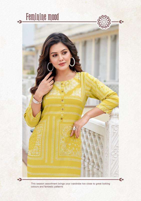 ZOORI Akshara Vol 29 Cotton kurtis in Delhi