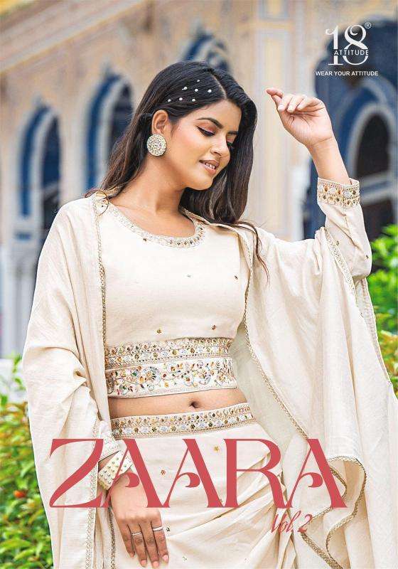 18 Attitude Zaara Vol 2 Kurti manufacturers in Gujarat