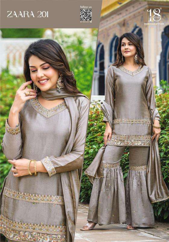 18 Attitude Zaara Vol 2 Kurti manufacturers in Gujarat