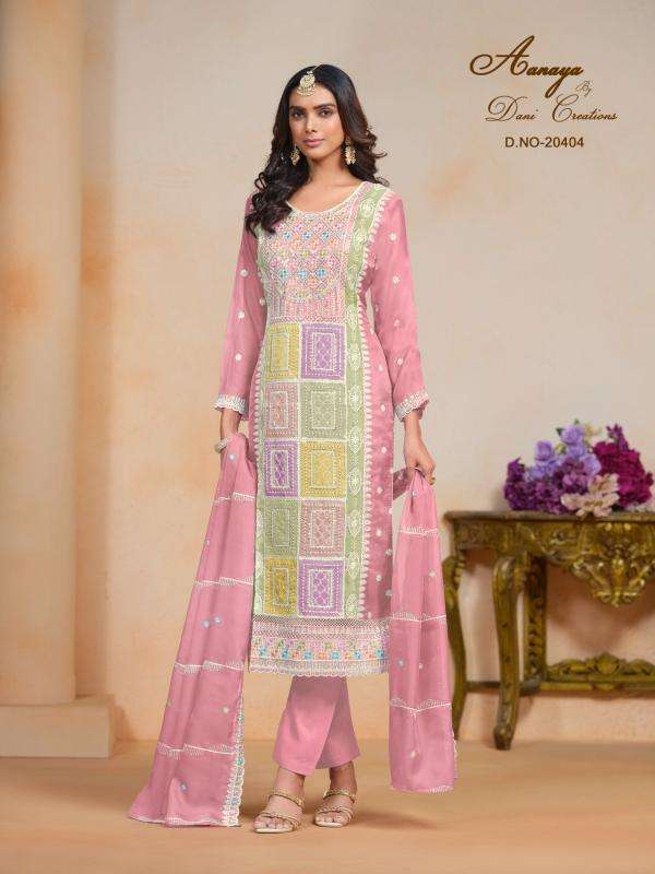 Aanaya Vol 204 Party Wear Salwar Kameez Wholesale in Surat