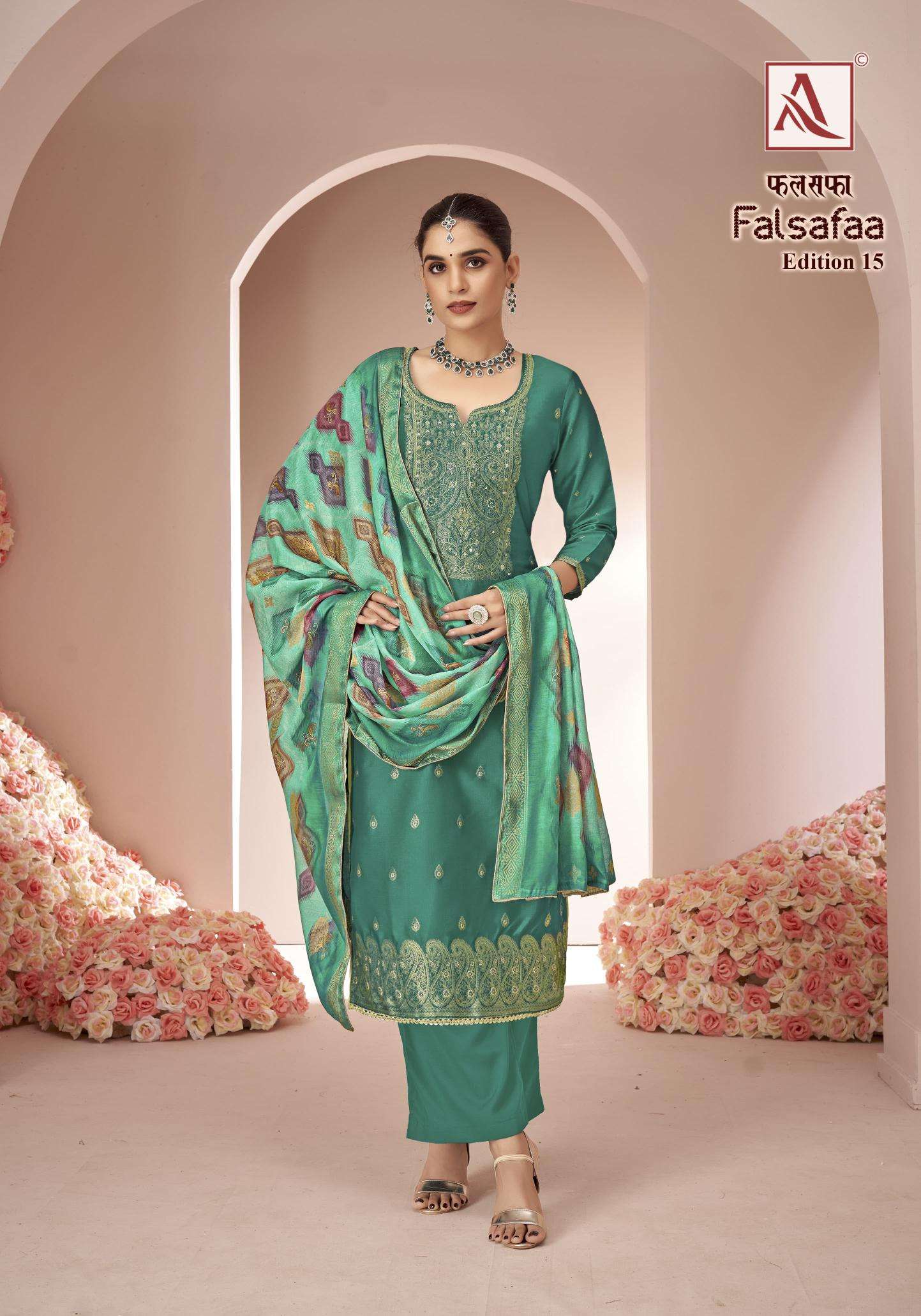 Alok Falsafaa Vol 15 Wholesale designer dress materials