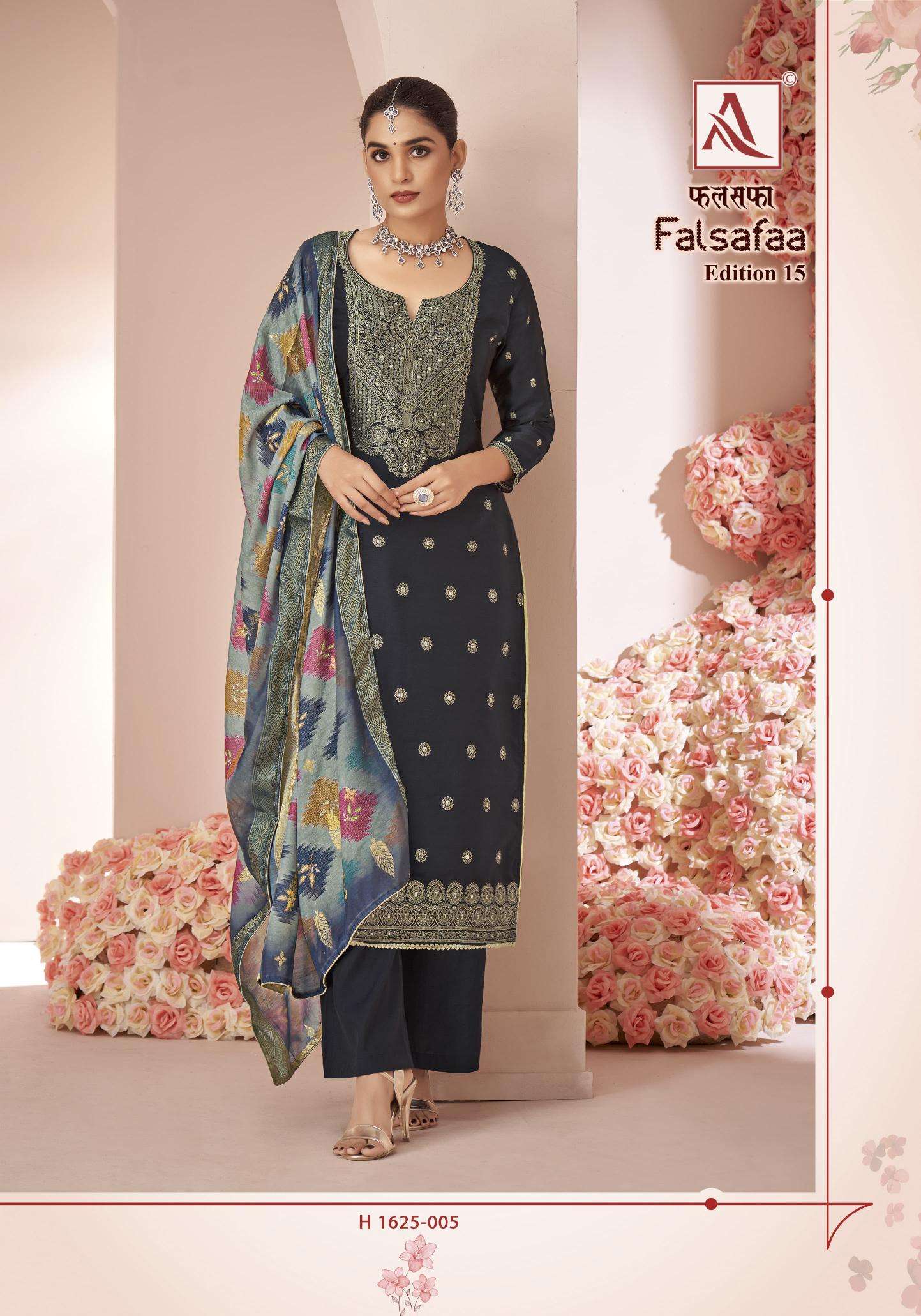 Alok Falsafaa Vol 15 Wholesale designer dress materials