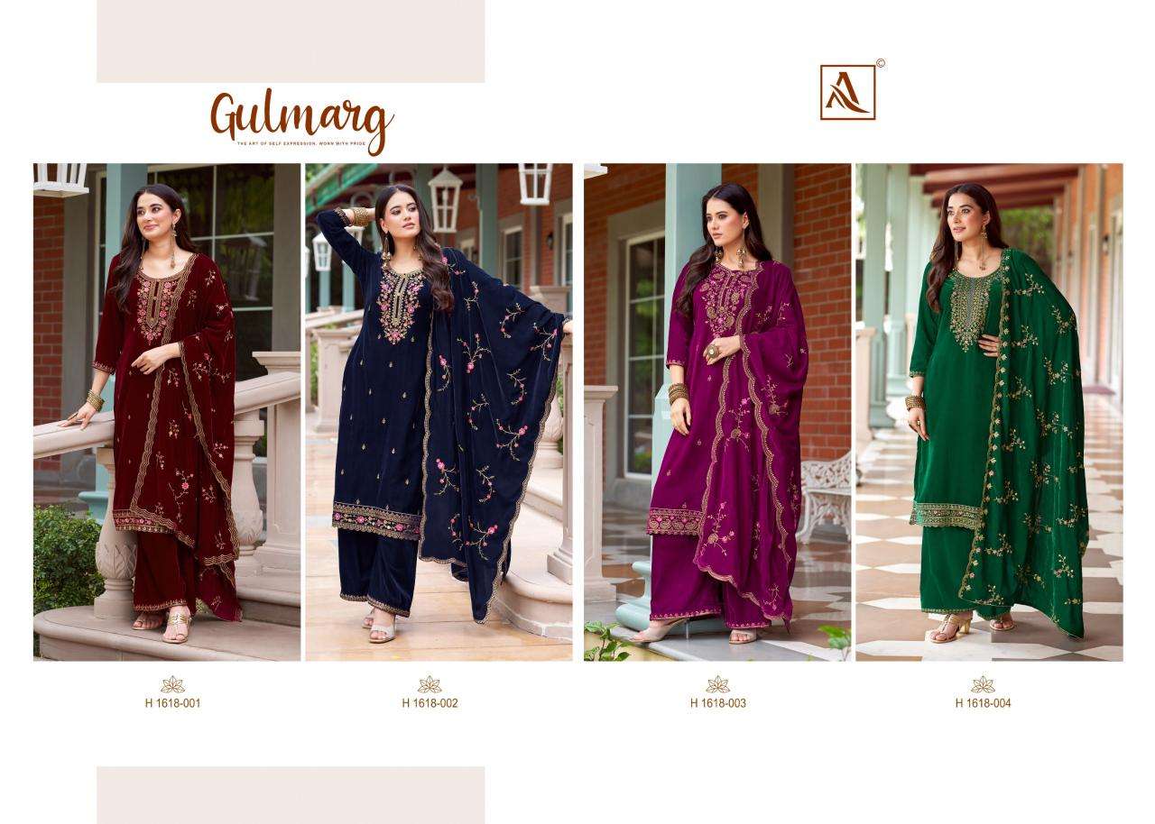 Alok Gulmarg Designer dress materials in Kolkata