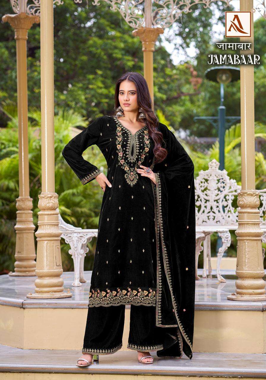 Alok Jamabaar Dress Materials for Ladies