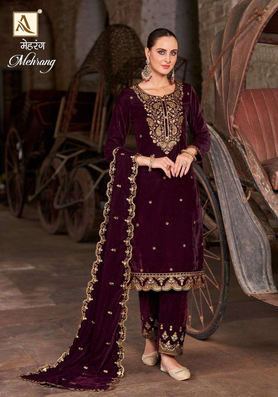 Alok Mehrang Wholesale dress materials online