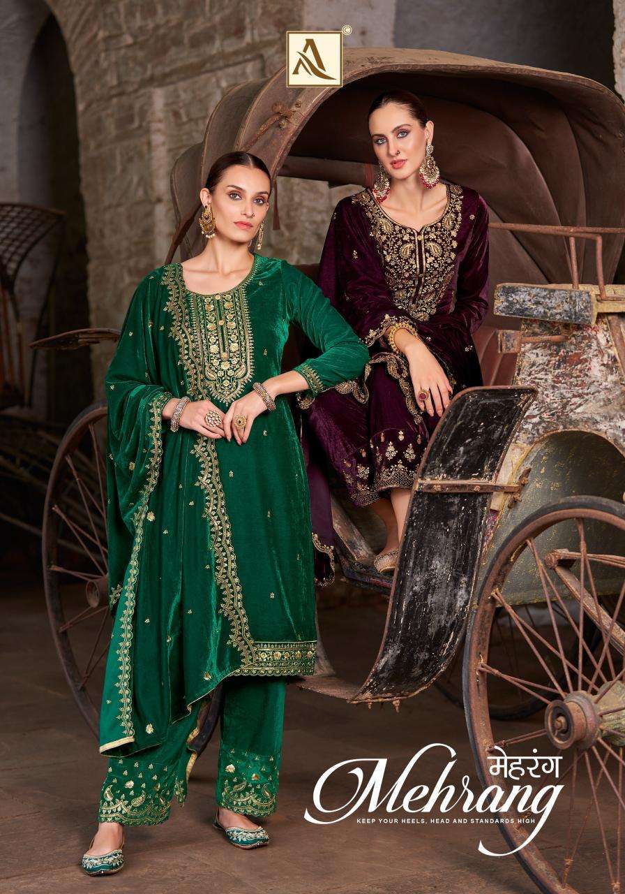 Alok Mehrang Wholesale dress materials online