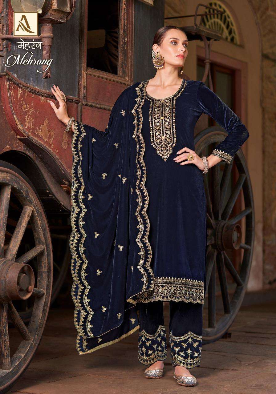 Alok Mehrang Wholesale dress materials online