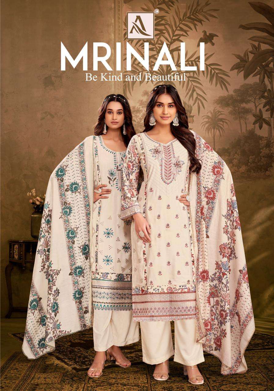 Alok Mrinali Wholesale dress material online