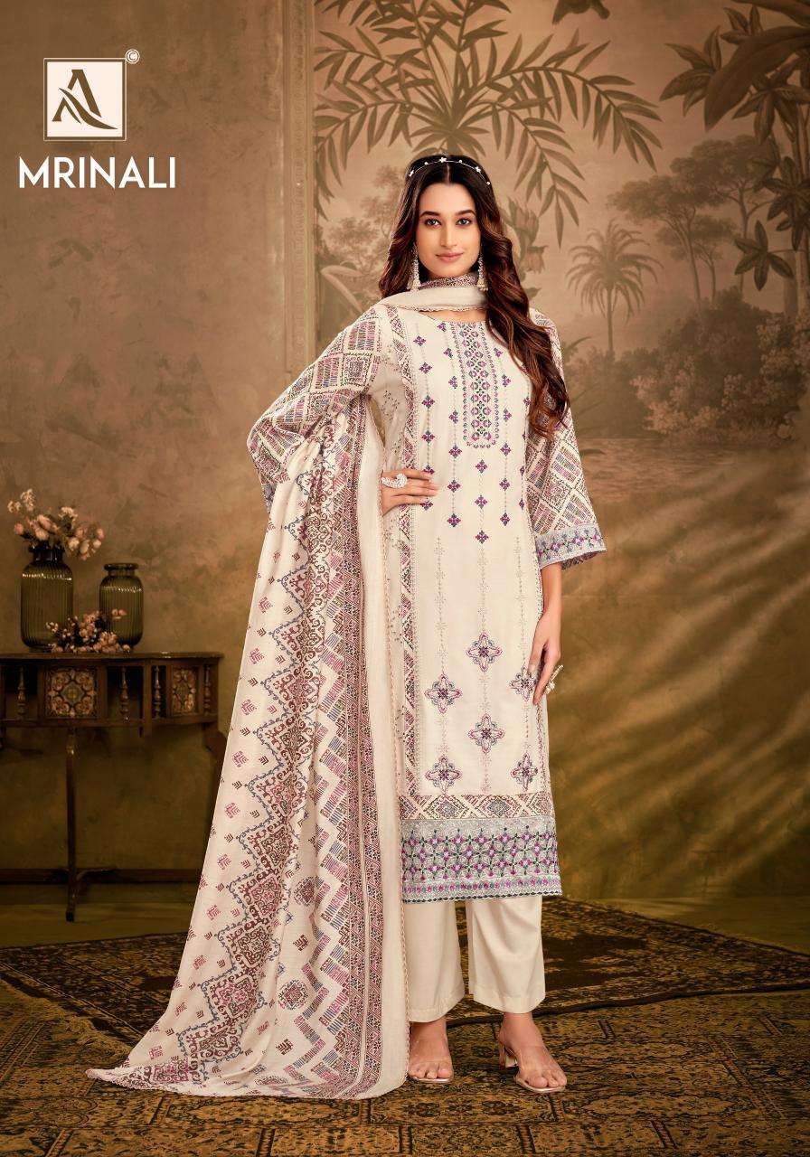 Alok Mrinali Wholesale dress material online