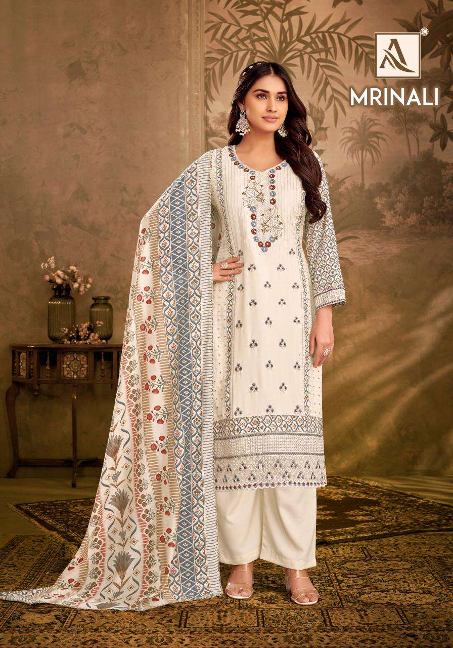 Alok Mrinali Wholesale dress material online