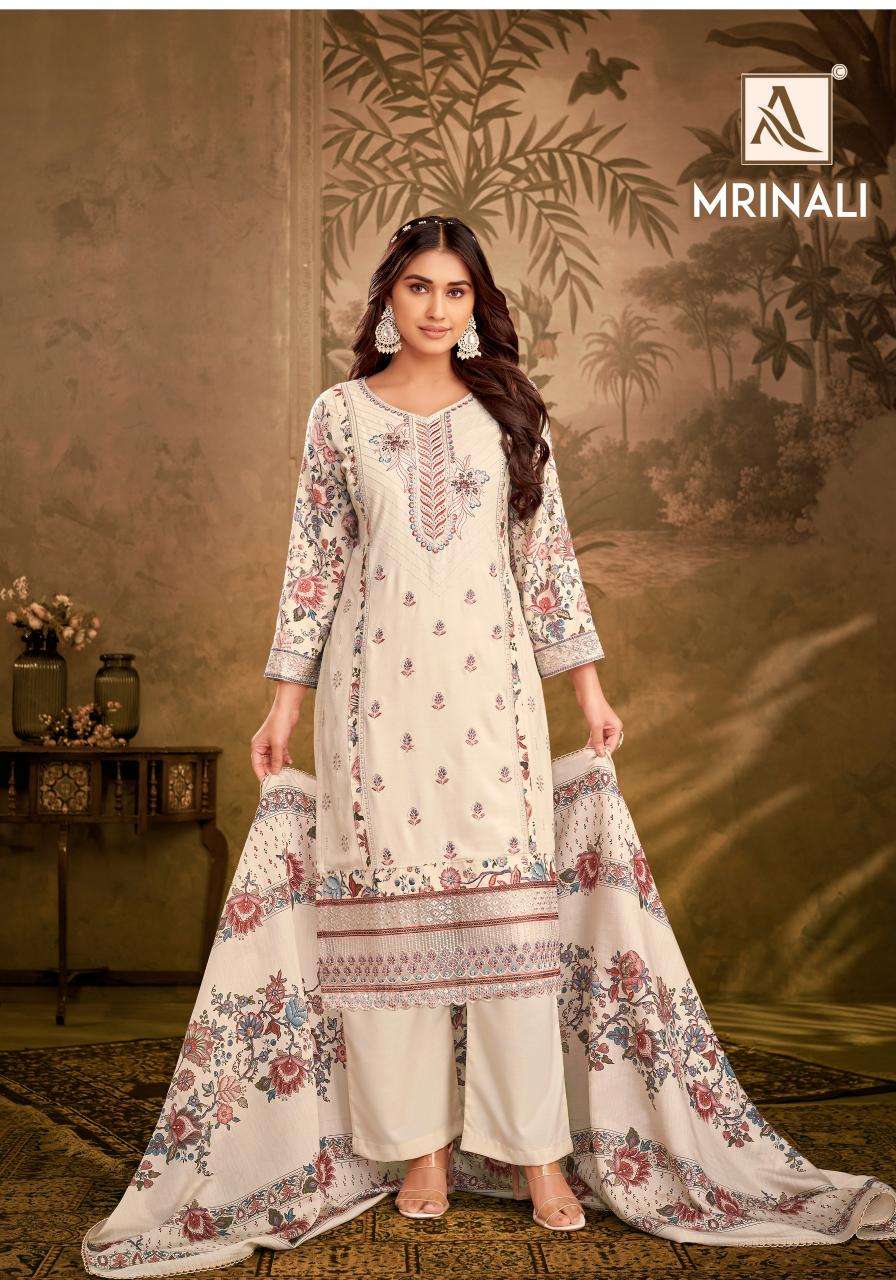 Alok Mrinali Wholesale dress material online