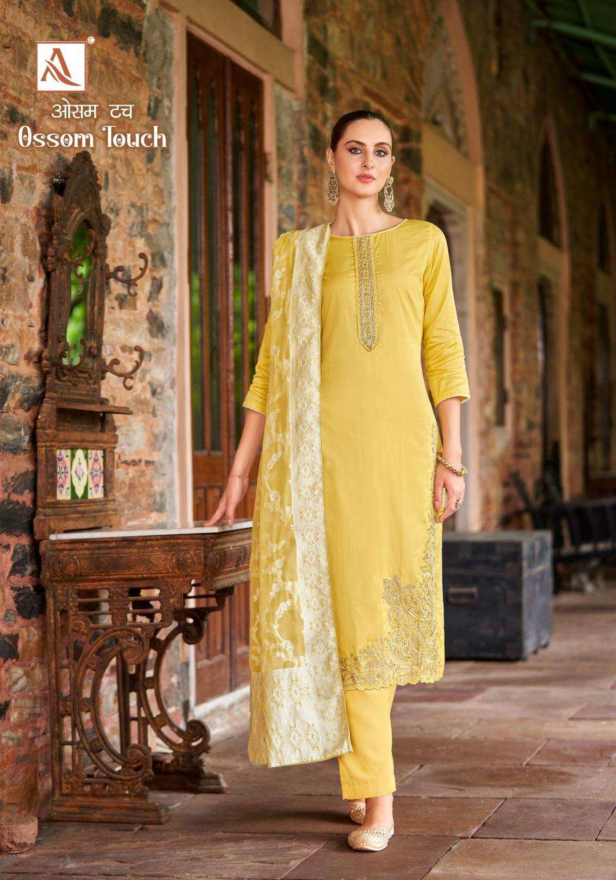 Alok Ossom Touch Dress materials wholesale price