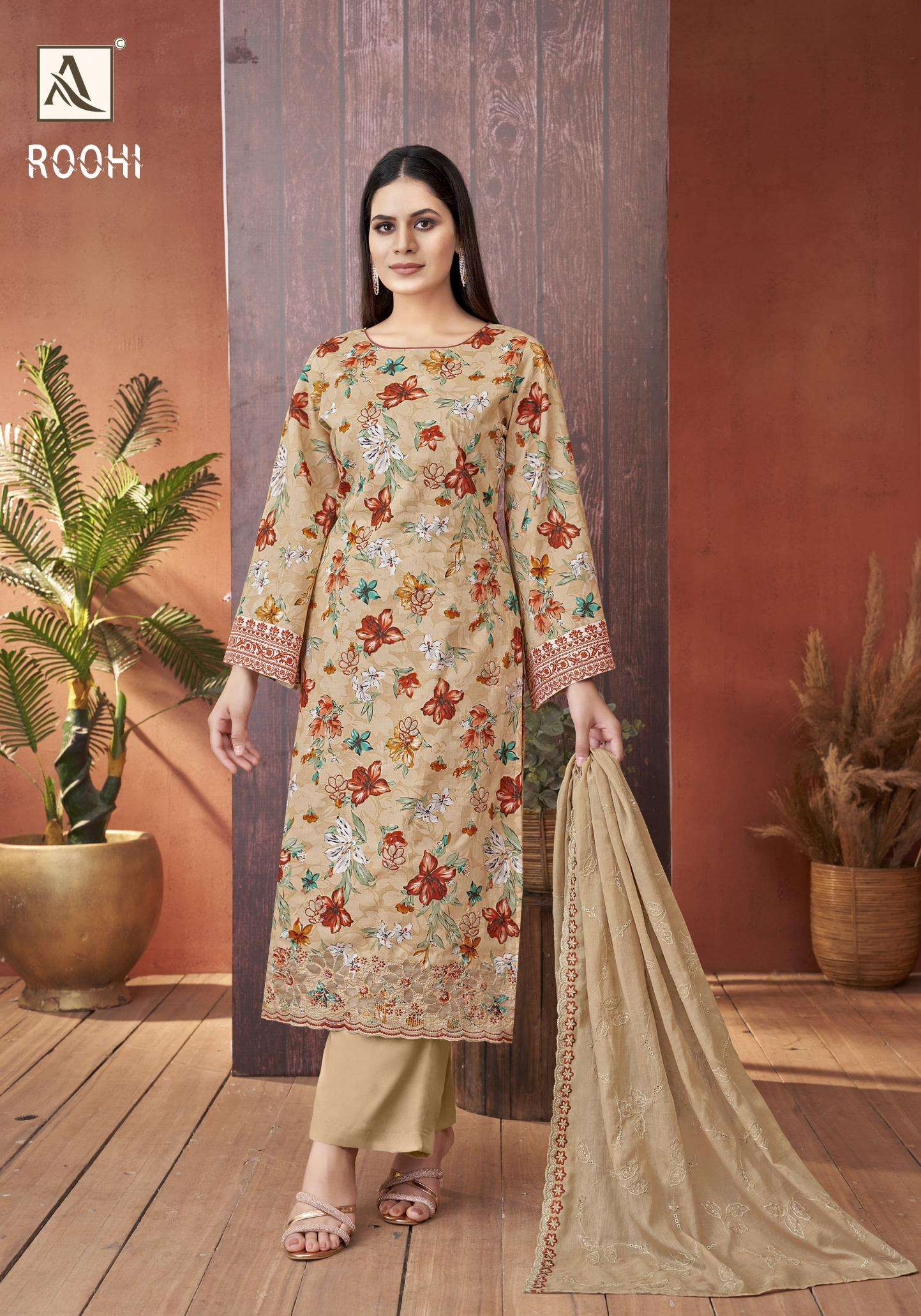 Alok Roohi Surat wholesale dress material online shopping