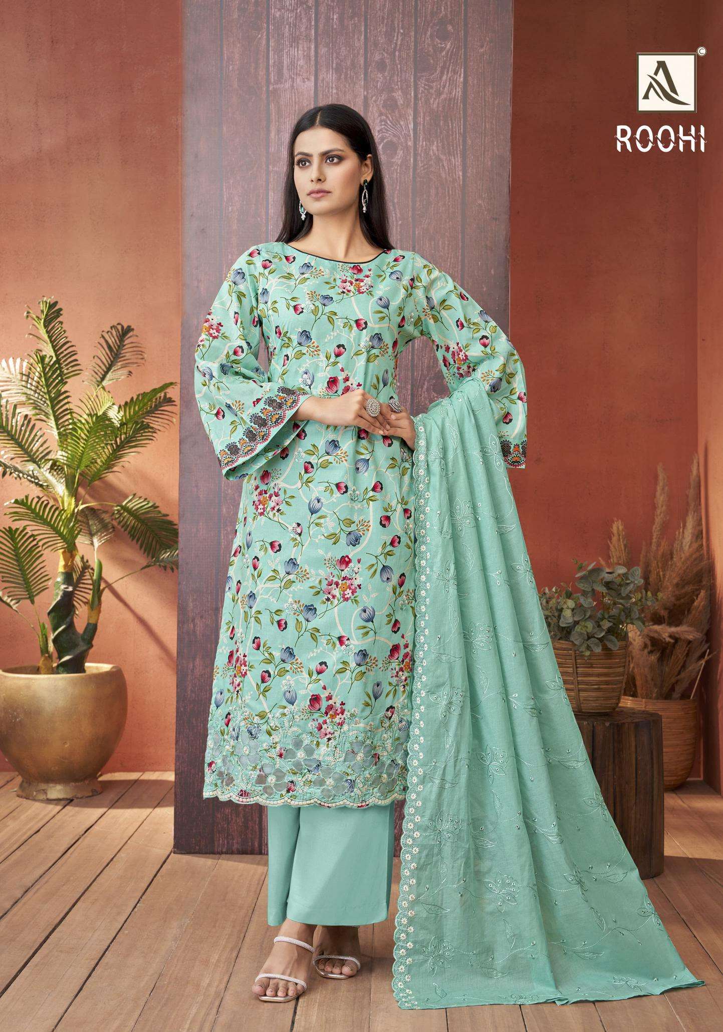 Alok Roohi Surat wholesale dress material online shopping