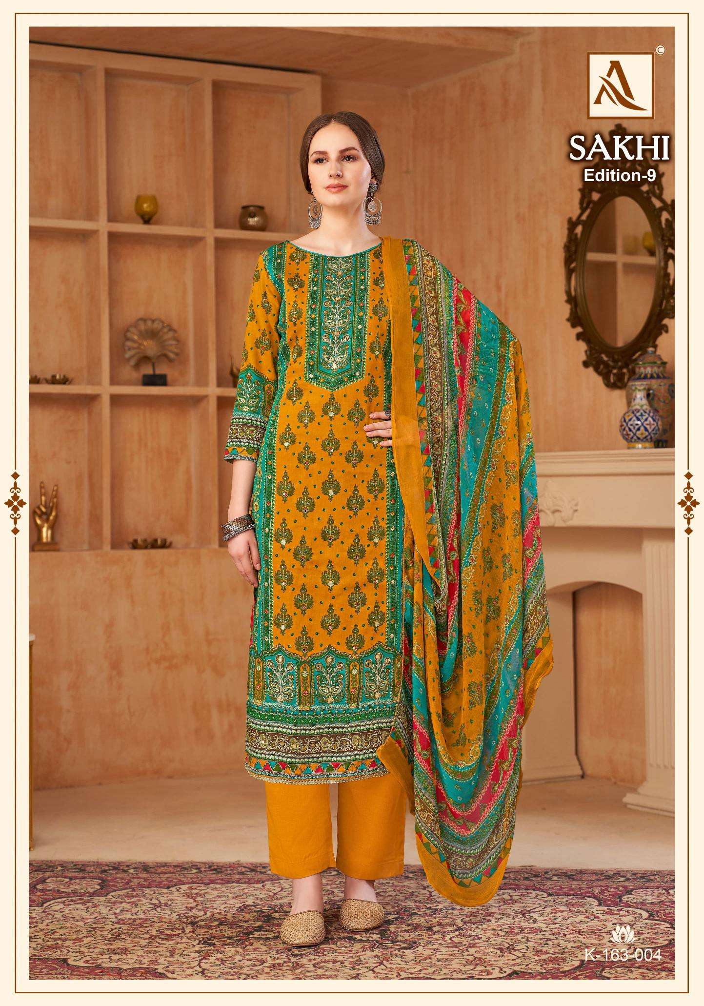 Alok Sakhi Vol 9 Indian dress materials