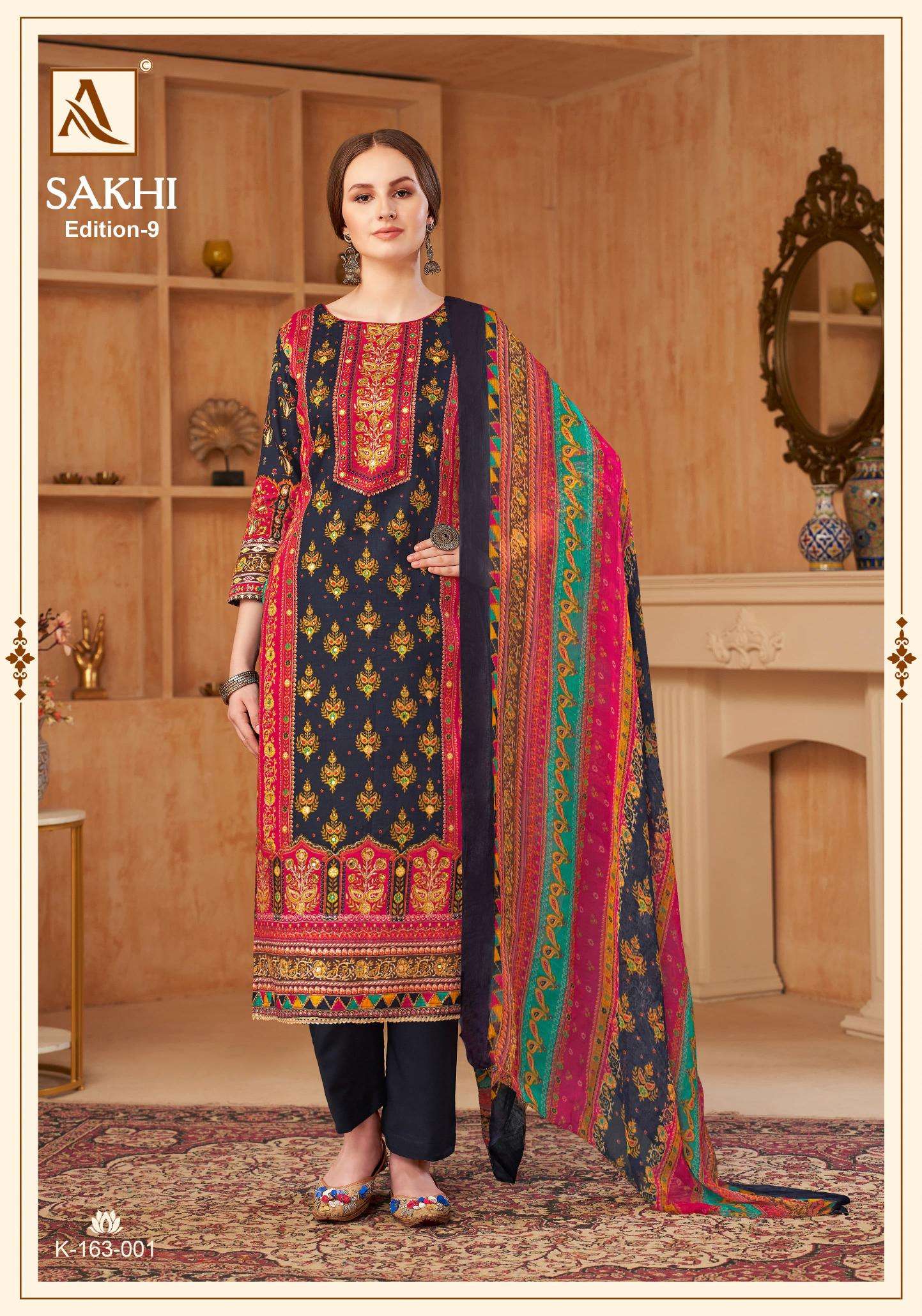 Alok Sakhi Vol 9 Indian dress materials