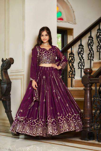 Anamika Vol 118 Georgette Designer Lehenga Choli Suppliers in Surat