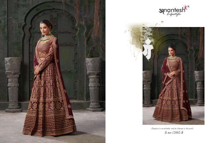 Anantesh Nikaah The Wedding Vibes Vol-01 Colour Edition Lehenga Choli wholesale market in Delhi