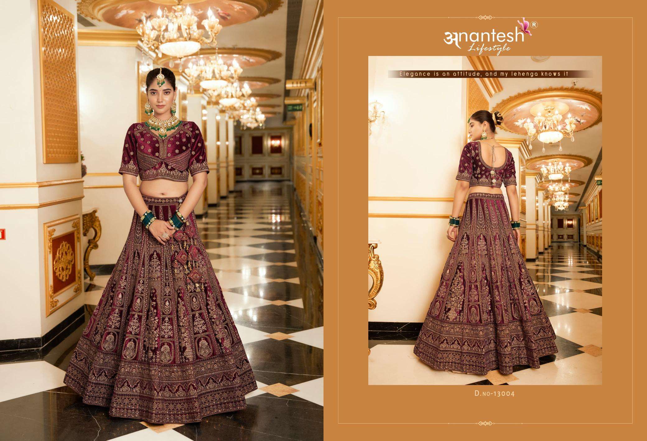 Anantesh Wedding Bride Vol 2 Designer Lehenga Choli Wholesale market