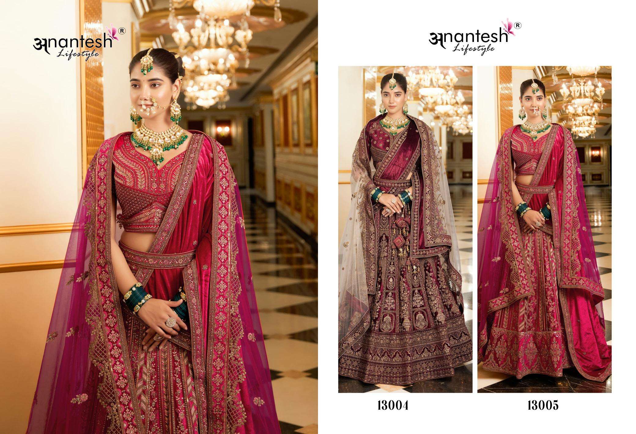 Anantesh Wedding Bride Vol 2 Designer Lehenga Choli Wholesale market