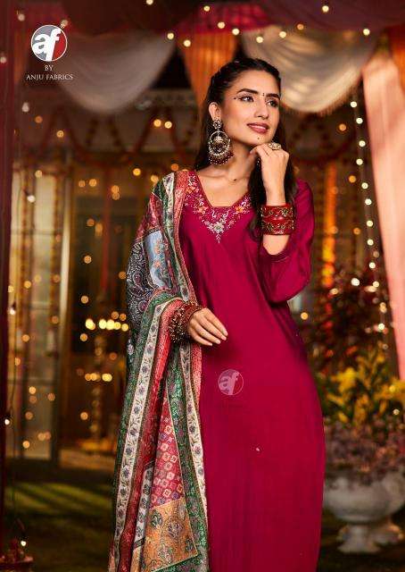 Anju Fabrics Shararat vol -8 Surat kurti manufacturers list