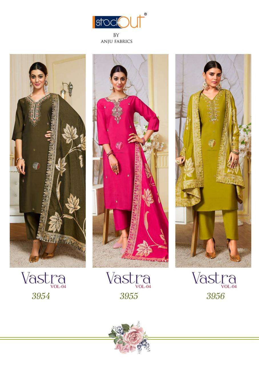 Anju Fabrics Vastra Vol 4 Kurti manufacturers in Ahmedabad