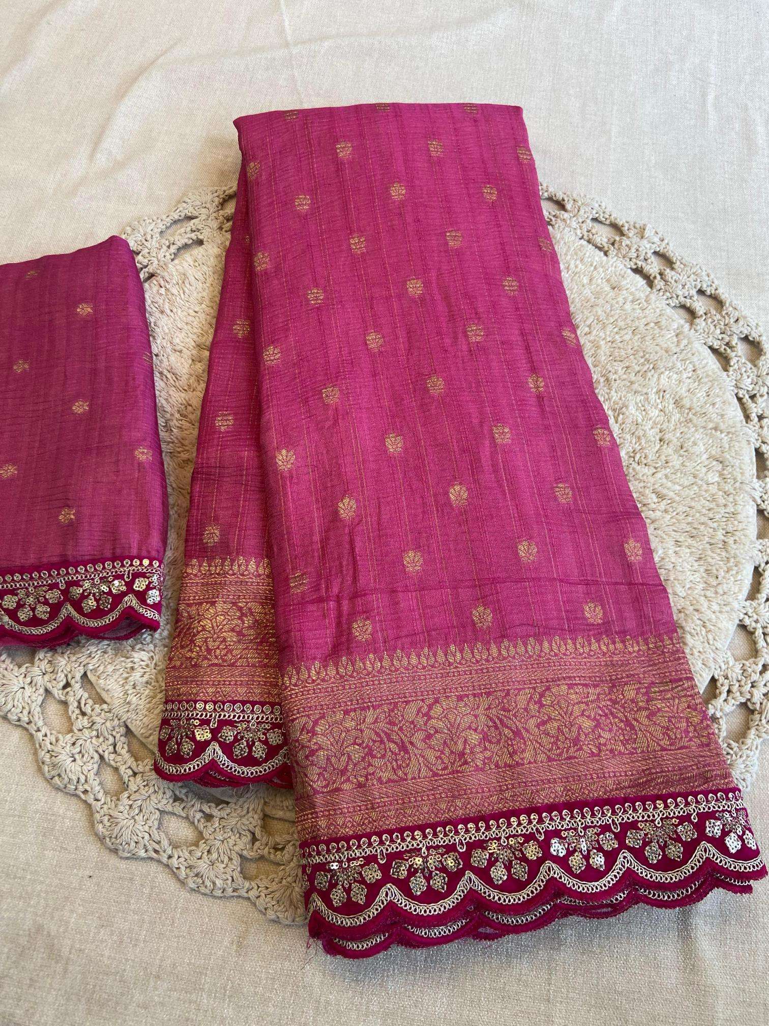 Artriddhs Pure Soft Banarasi Tissue Zari Crushed Silk Wholesale saree dealers in Ahmedabad