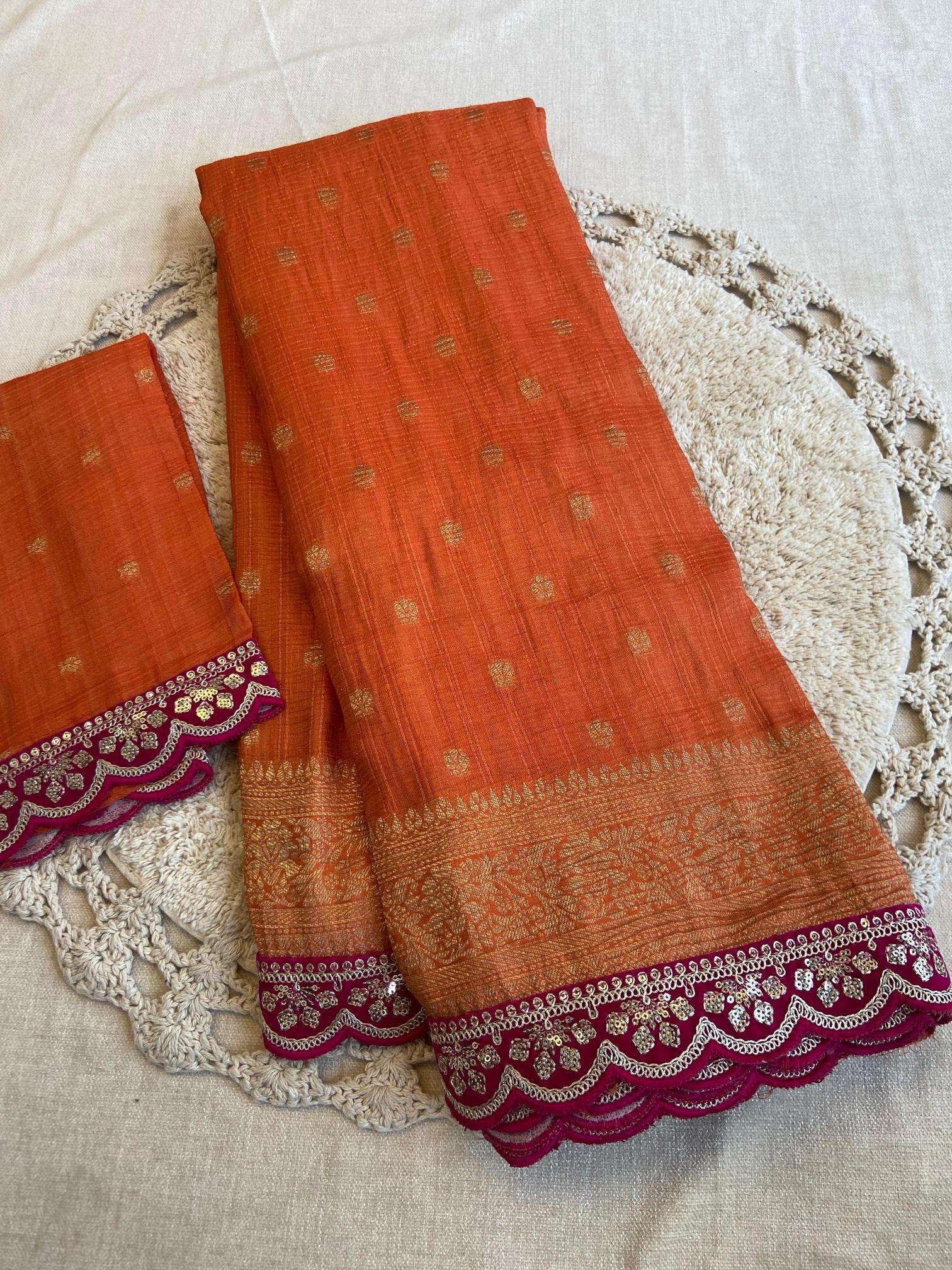 Artriddhs Pure Soft Banarasi Tissue Zari Crushed Silk Wholesale saree dealers in Ahmedabad