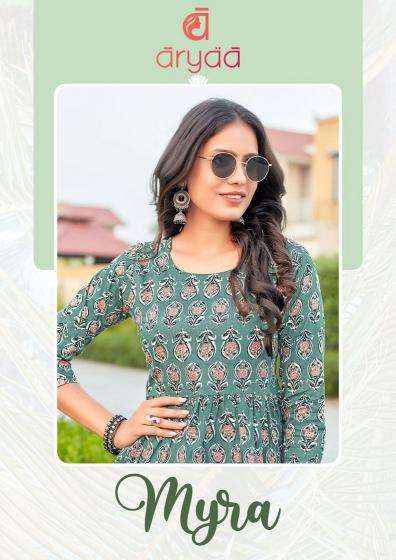 Aryaa Myra Vol-1 Kurti material wholesale