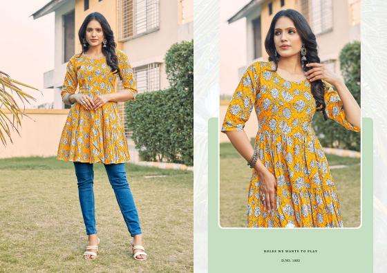 Aryaa Myra Vol-1 Kurti material wholesale