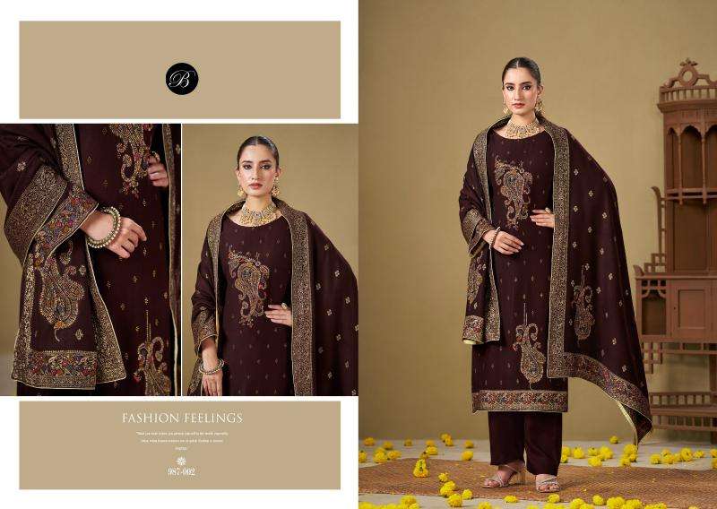 Belliza Jashn E Bahaar Wholesale dress material shops in Surat