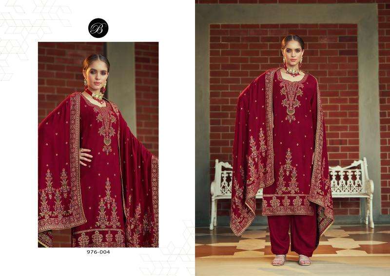 Belliza Nazakat 976 Surat dress materials