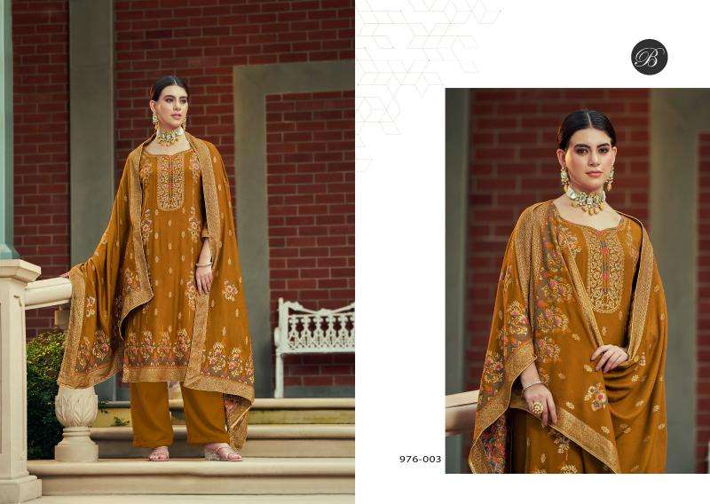 Belliza Nazakat 976 Surat dress materials