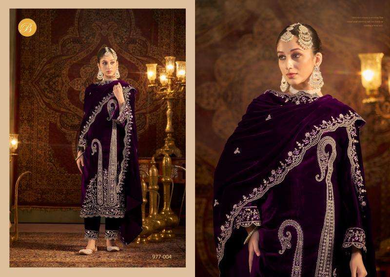 Belliza Winter Designer dress material wholesale