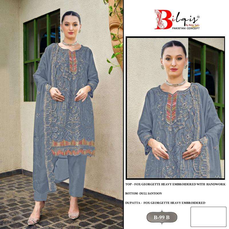 Bilqis B 99 A to D Salwar Kameez wholesale distributors