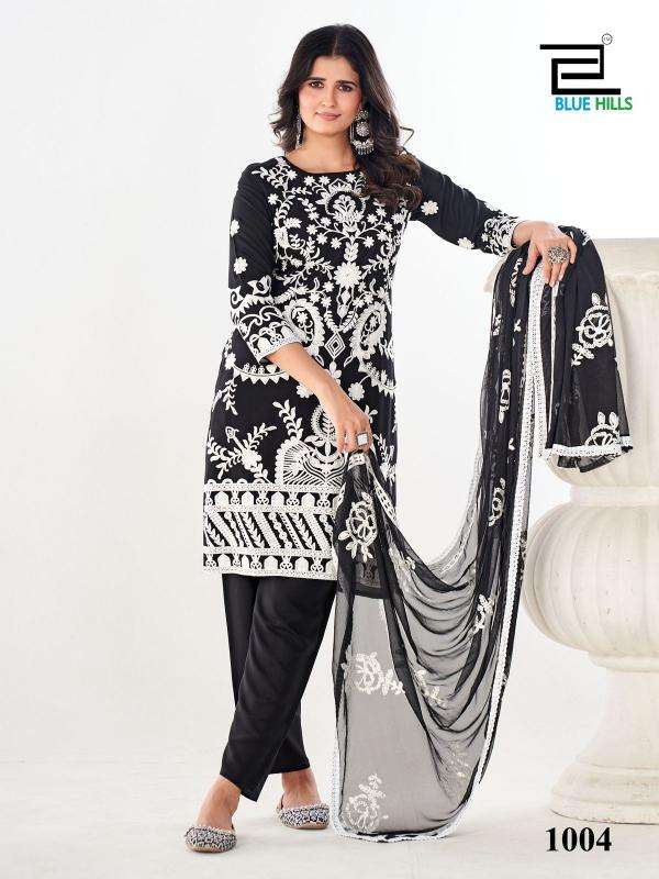 Blue Hills Sahiba White Designer kurti wholesalers in Surat