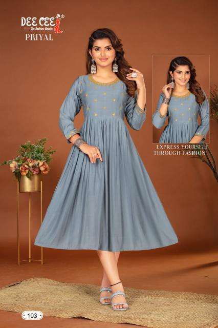 Deecee Priyal Ladies kurti wholesale Mumbai