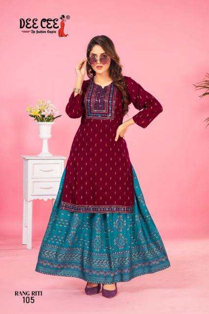 Deecee Rang Riti  Kurti manufacturers in Kolkata